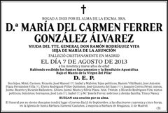 María del Carmen Ferrer González Álvarez